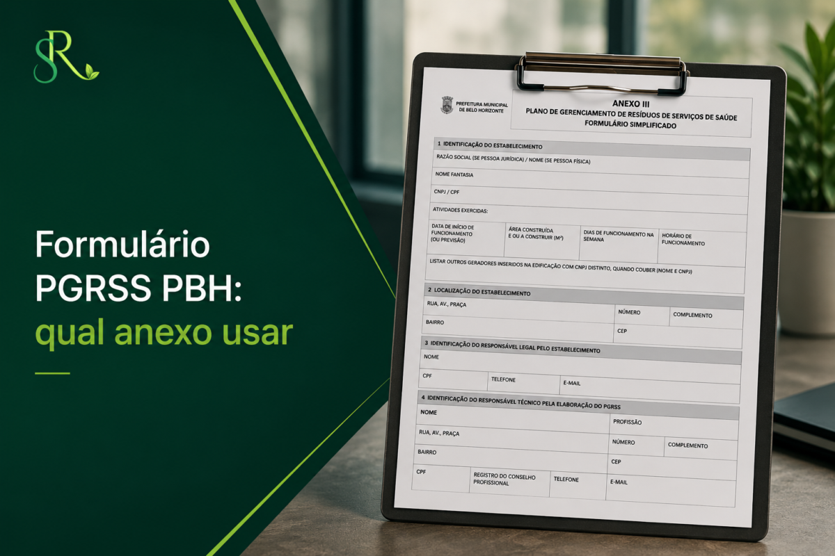 formulário PGRSS PBH